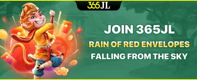 Join 365JL Rain of red envelopes Falling from the sky